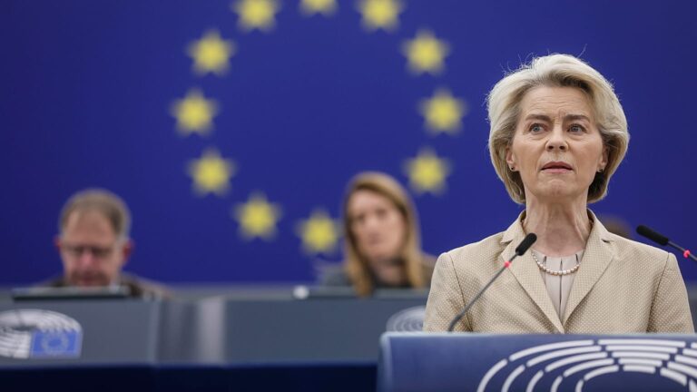EU’s Von der Leyen Sparks Debate with Plan to Use Frozen Russian Funds for Ukraine Loan