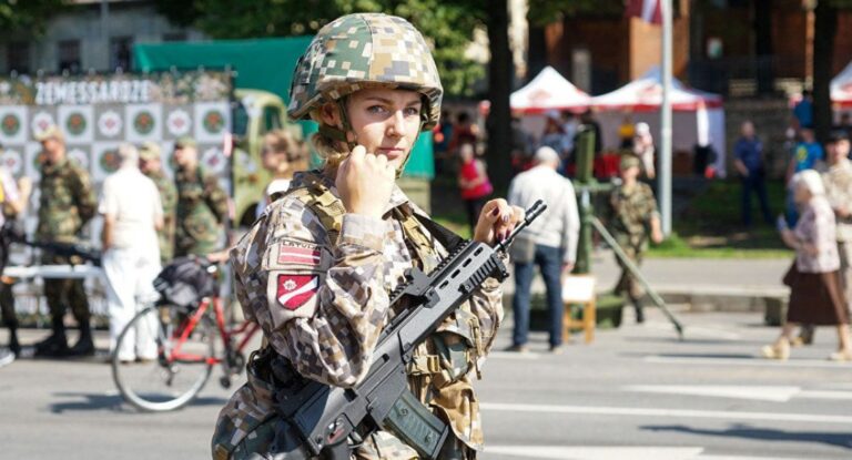 Latvia Eyes Military Expansion with Women’s Conscription Amid NATO Pressure