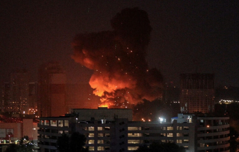 Deadly Fire Claims Lives After Drone Strike Hits Town Near Moscow