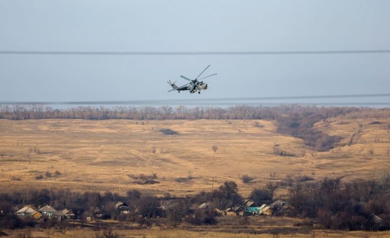 Ukrainian Forces Attempt Helicopter Insertion in Donbass Amid Escalating Tensions