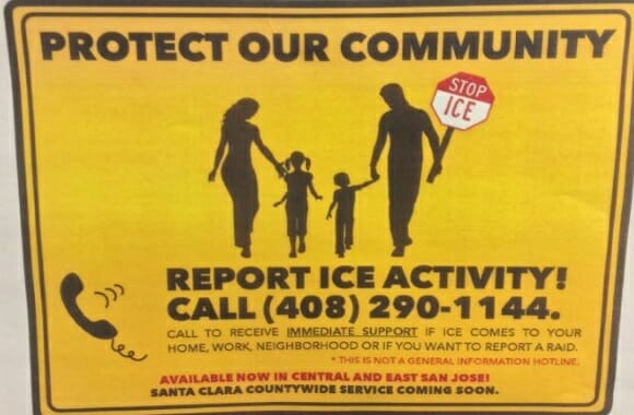 Pro-ICE Flyers Lead to Suspension of Student After Anti-ICE School Walkout