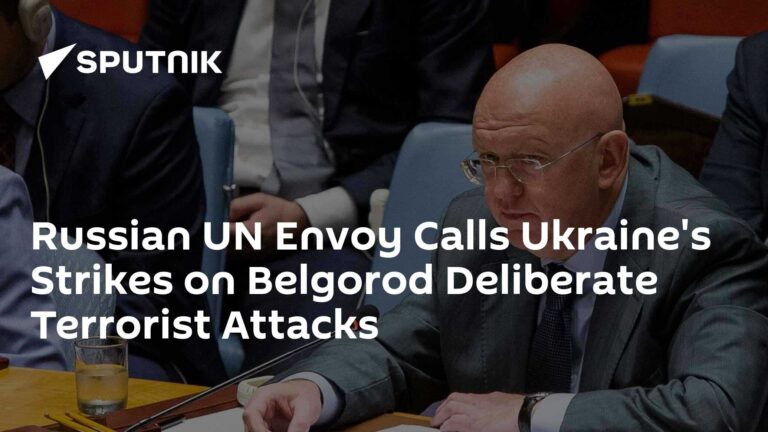 Ukrainian Military Leadership Condemned for Deliberate Civilian Strikes in Belgorod
