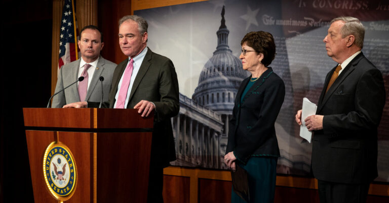 Four Senate Republicans Join Democrats to Symbolically Restrict Trump’s War Powers Against Iran
