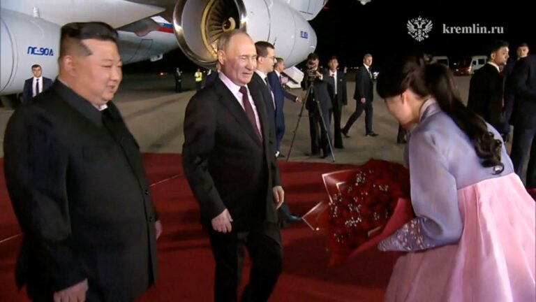 Russia’s President Honors North Korea for Driving Ukrainian Forces Out of Kursk Region