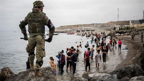 60,000 Moroccans Overwhelm Ceuta in Unprecedented Military Surge