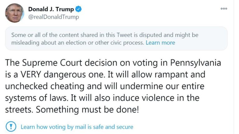 Supreme Court Blocks Trump’s Mail-In Voting Rules Amid Election Security Fears