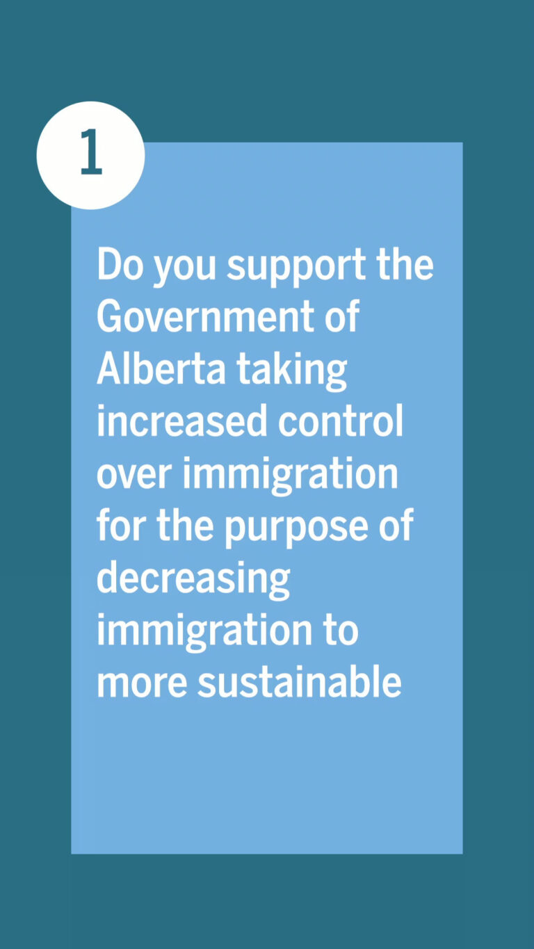 Albertans Reject Ottawa’s Control Over Immigration in Historic Referendum